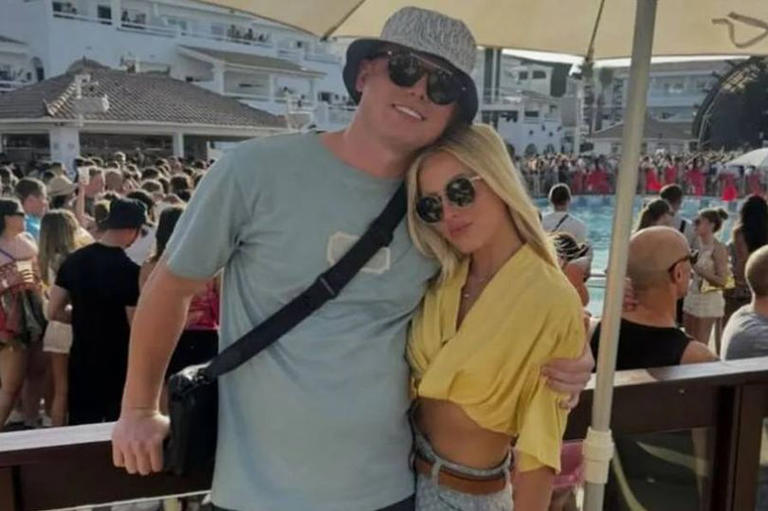 Lee Byrne and Lilly-Ella Gerrard