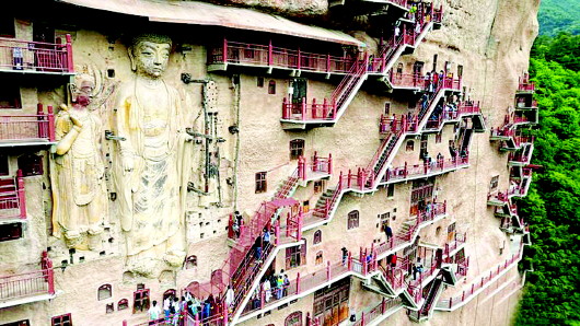 来麦积山寻觅“东方微笑”