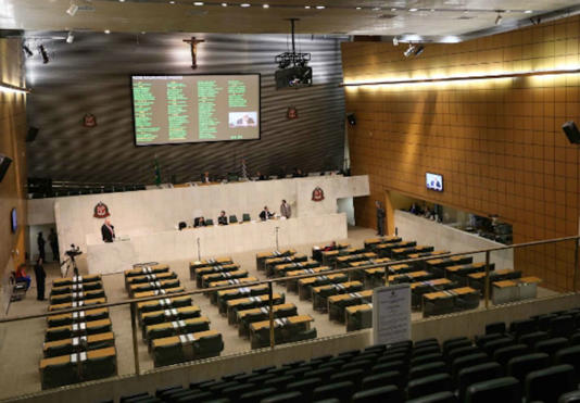 Plenário da Assembleia de São Paulo Foto: JF Diorio/Estadão