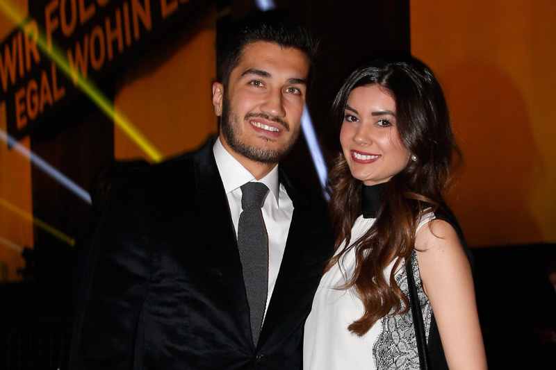 Nuri Sahin Das ist seine schöne Frau und Cousine Tugba