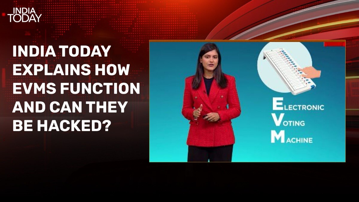 India Today Explains How EVMs work and can they be hacked? Why Trump