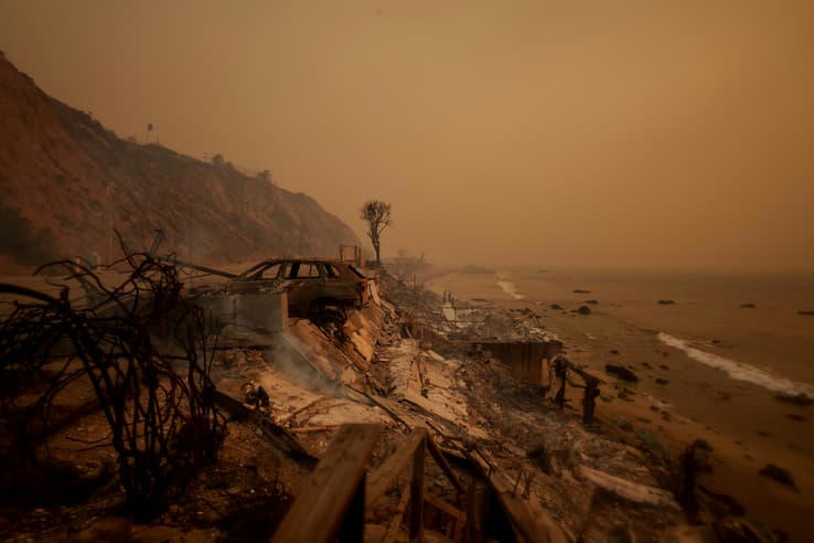 Hollywood, Malibu, Pacific Palisades... Les images apocalyptiques des ...
