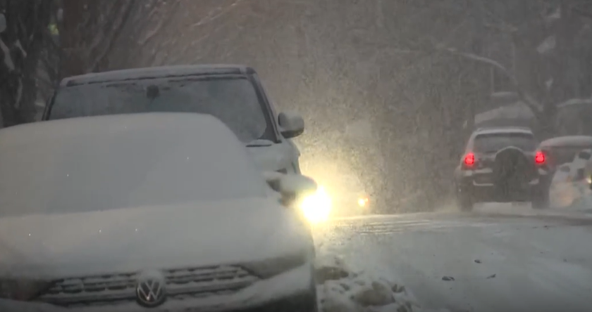 ROAD CONDITIONS | Accumulating snow causes issues around the area