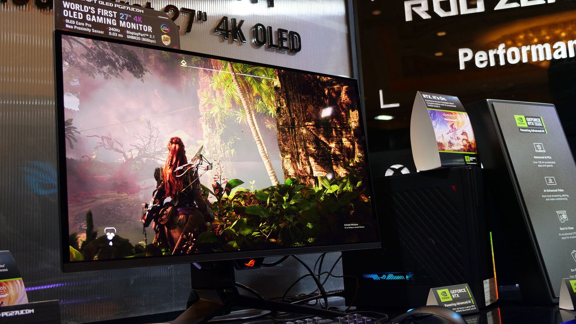 The Best Gaming Monitor of CES 2025 The Asus ROG Swift OLED PG27UCDM