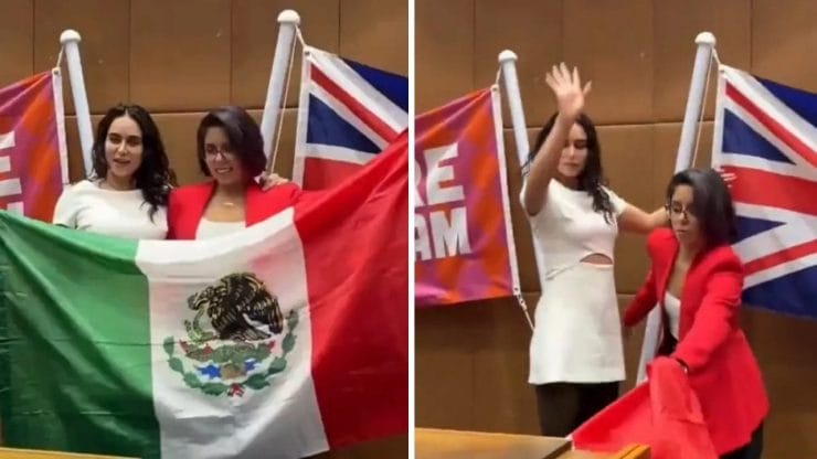 Elsa García: la polémica de la gimnasta que tiró la bandera mexicana