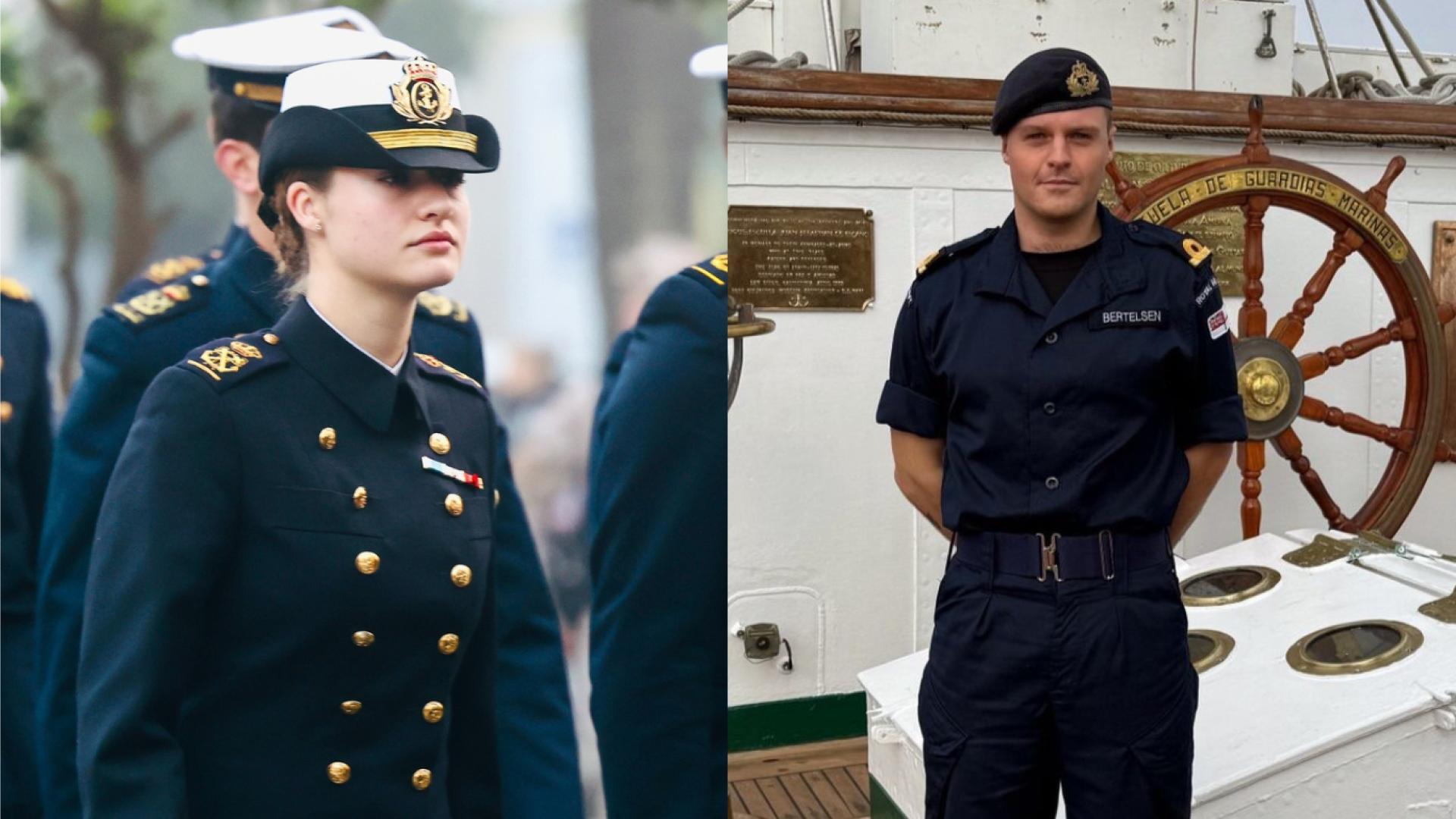 Joseph, el joven marino británico que será compañero de la princesa Leonor  a bordo del buque