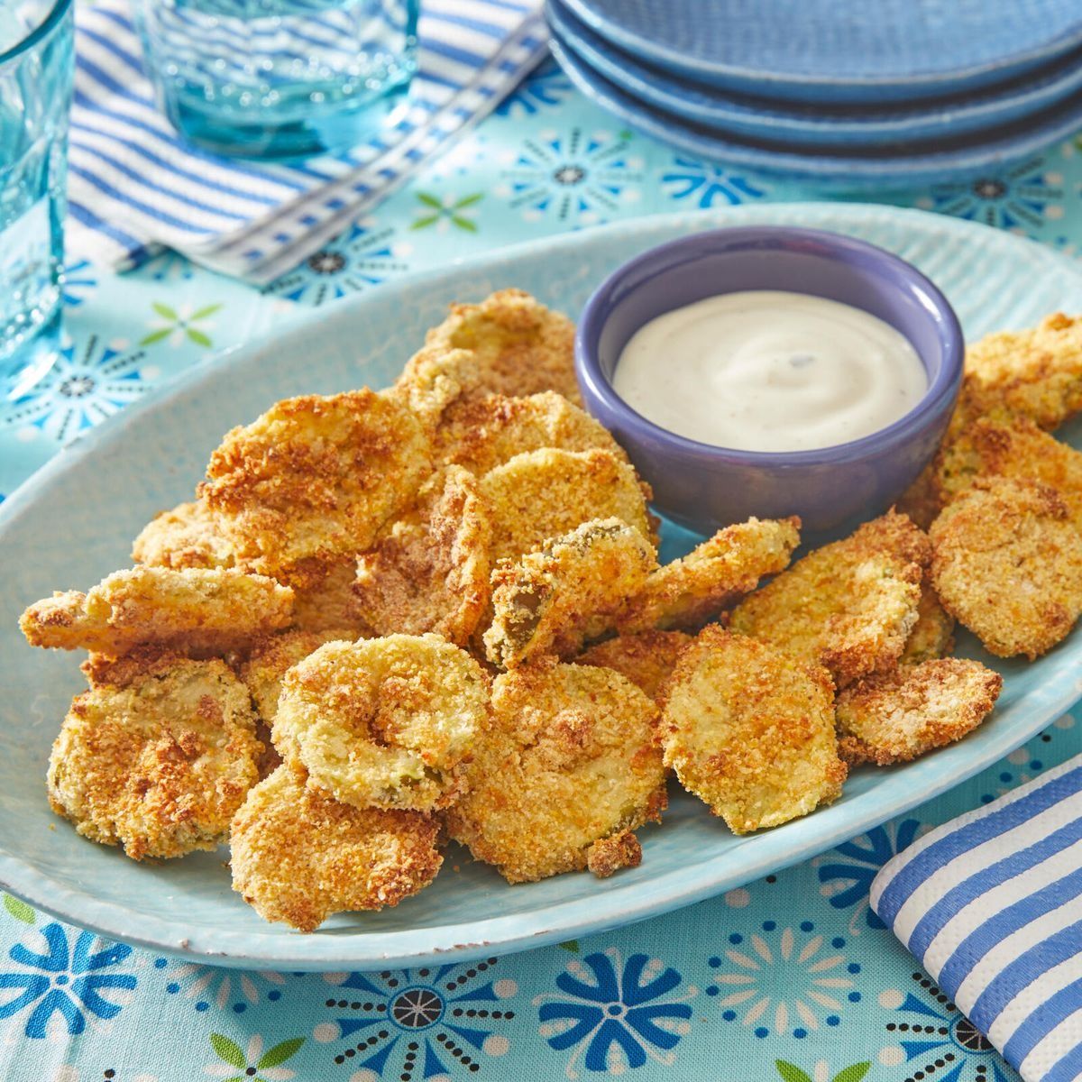 14) Air Fryer Fried Pickles