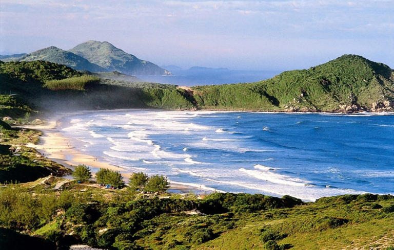 Praia do Rosa, em Imbituba (SC)