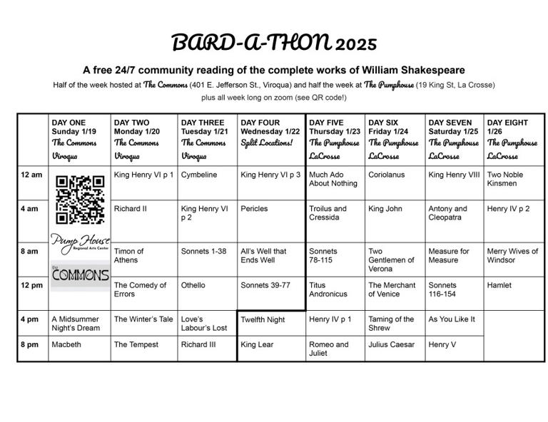 Bard-a-Thon 2025 is almost here!