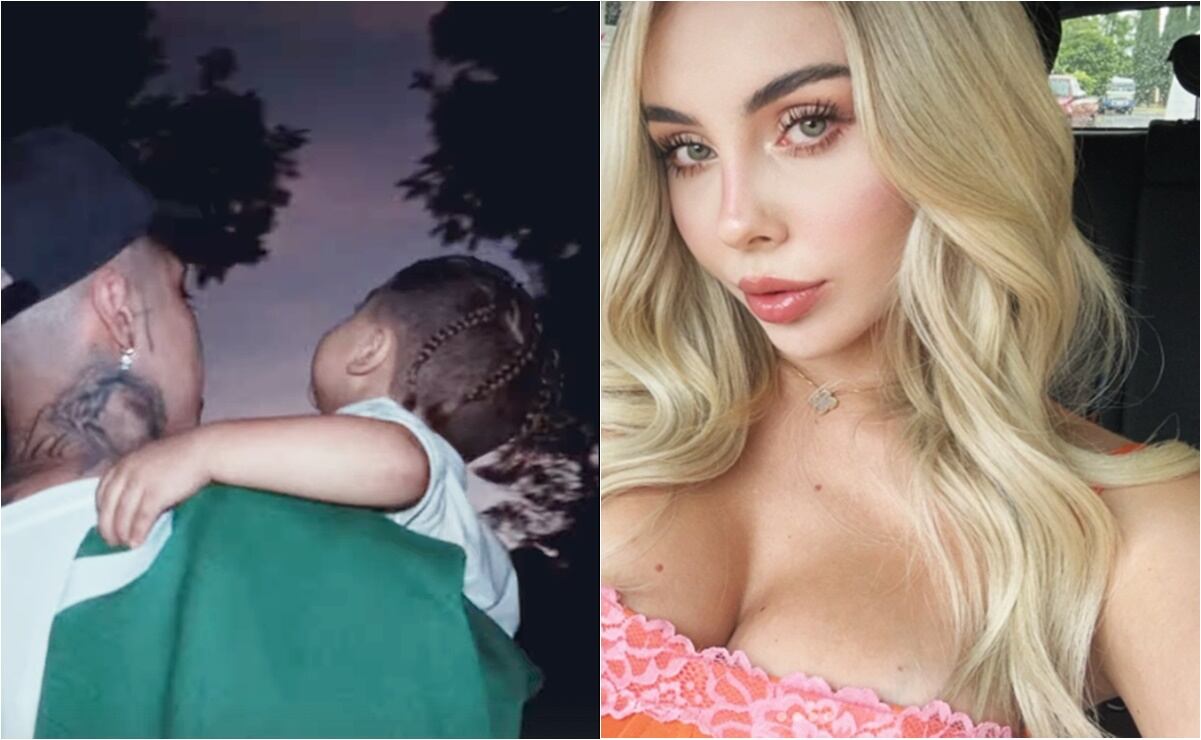 Santa Fe Klan y Maya Nazor sostuvieron una relación de 2021 a 2022, tiempo en que tuvieron a su hijo Luka. Fotos: Instagram