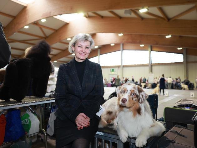 Internationale Rassehundeschau in den Kasseler Messehallen