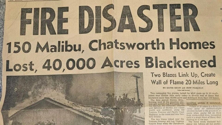 Los Angeles wildfire in 1970: Netizens react to 55-year-old 