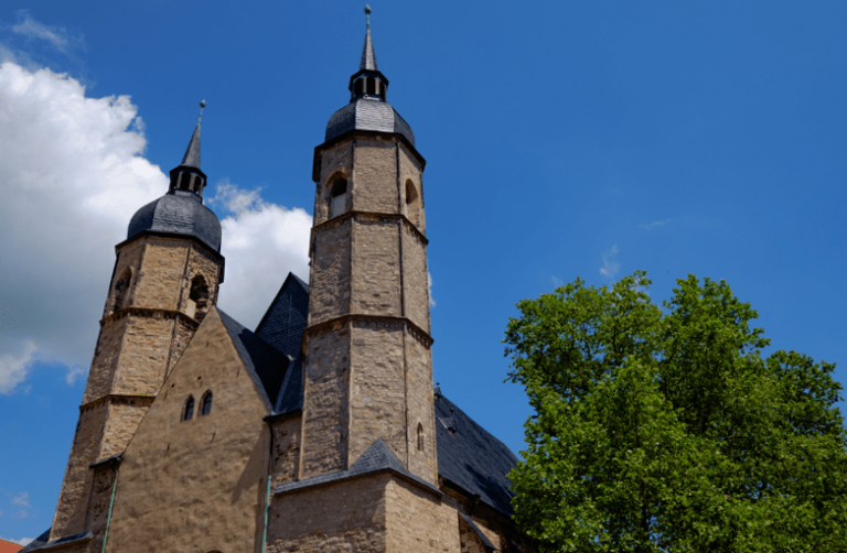  St Andrews-church in Eisleben, Germany. 