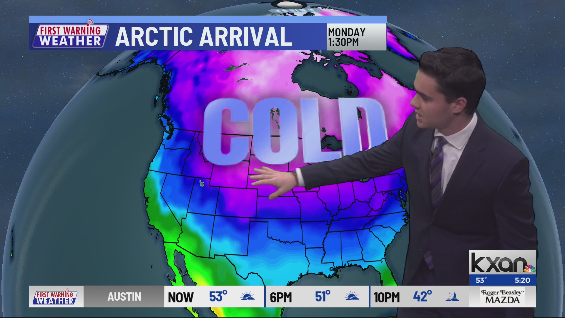 First Warning Weather Evening Forecast with Meteorologist Tommy House