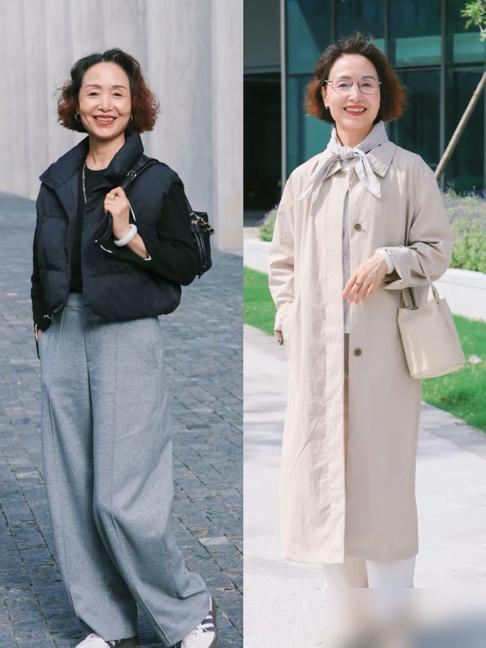 中老年女人穿衣打扮，想要优雅又减龄，可以从这3个细节开始