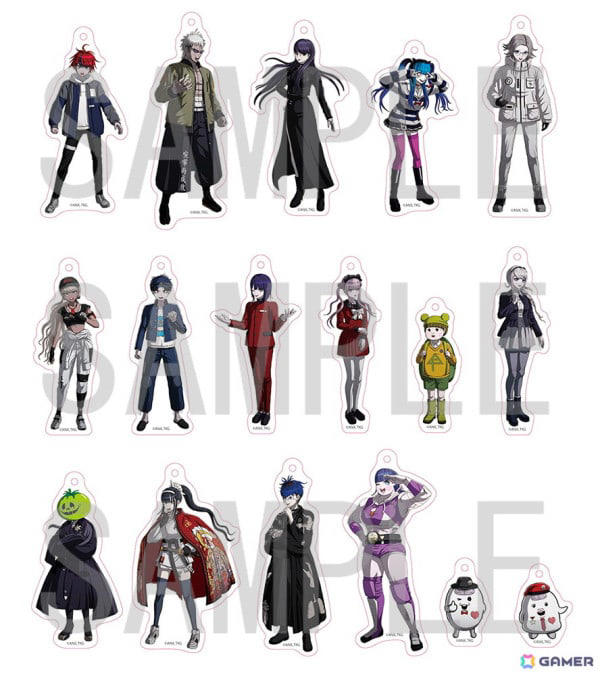 HUNDRED LINE 最終防衛学園 アニメイト アクキー17体 セット HUNDRED LINE -最終防衛学園-」アクリルキーホルダー17体セット