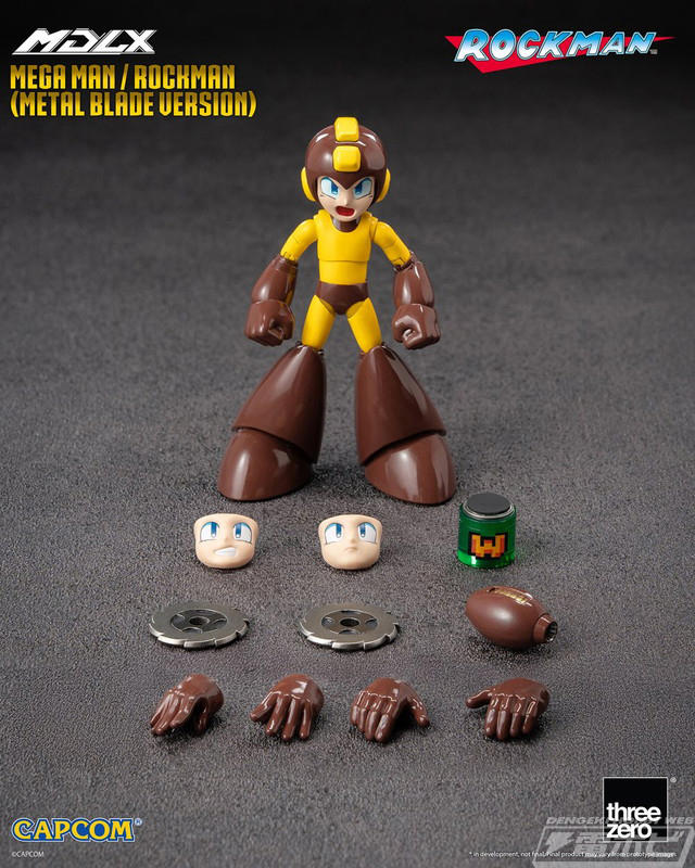 ロックマン』特殊武器・メタルブレードを装備した状態の