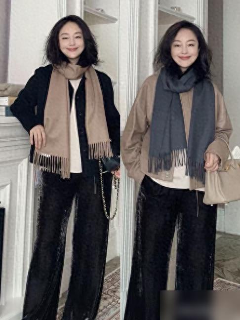 中老年女人穿衣打扮，想要优雅又减龄，可以从这3个细节开始