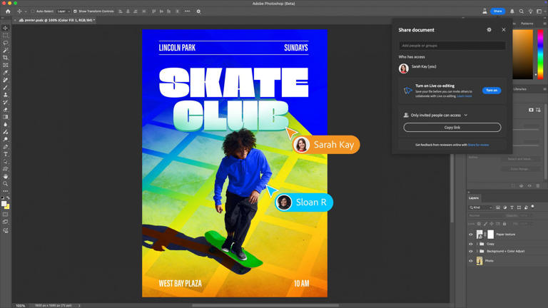 Photoshop&rsquo;s newest feature feels like Google Docs collaboration 