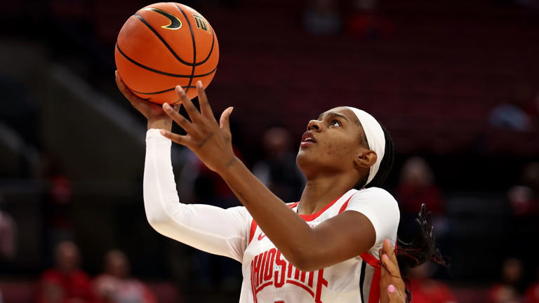 Kennedy Cambridge’s acrobatics shatter lethargic start for Ohio State ...