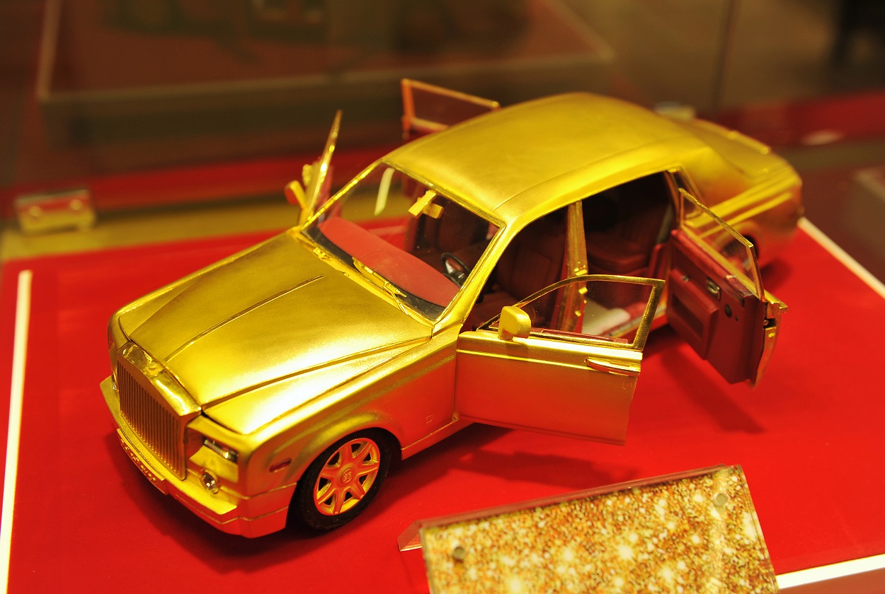 土豪都跪了 29款意想不到的奢侈純金製品