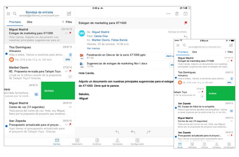 Hotmail, la mejor alternativa de correo electrónico en tu móvil