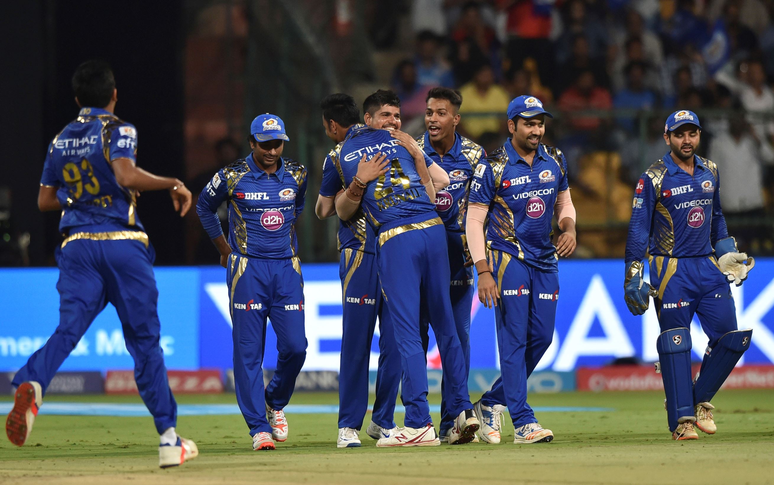 Karn Sharma scripted a brilliant victory for Mumbai Indians, taking 4 for 16 to set up a title clash with Rising Pune Supergiant
