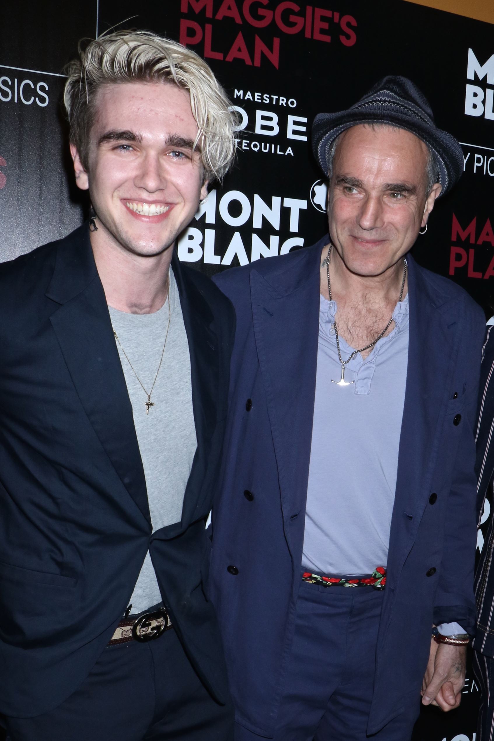 Slide 13 of 28: 'Maggie's Plan' film premiere, New York, America - 05 May 2016 Gabriel-Kane Day Lewis and Daniel Day-Lewis