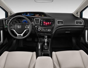 2014 Honda Civic Ex L Cvt W Navigation Coupe Interior Photos