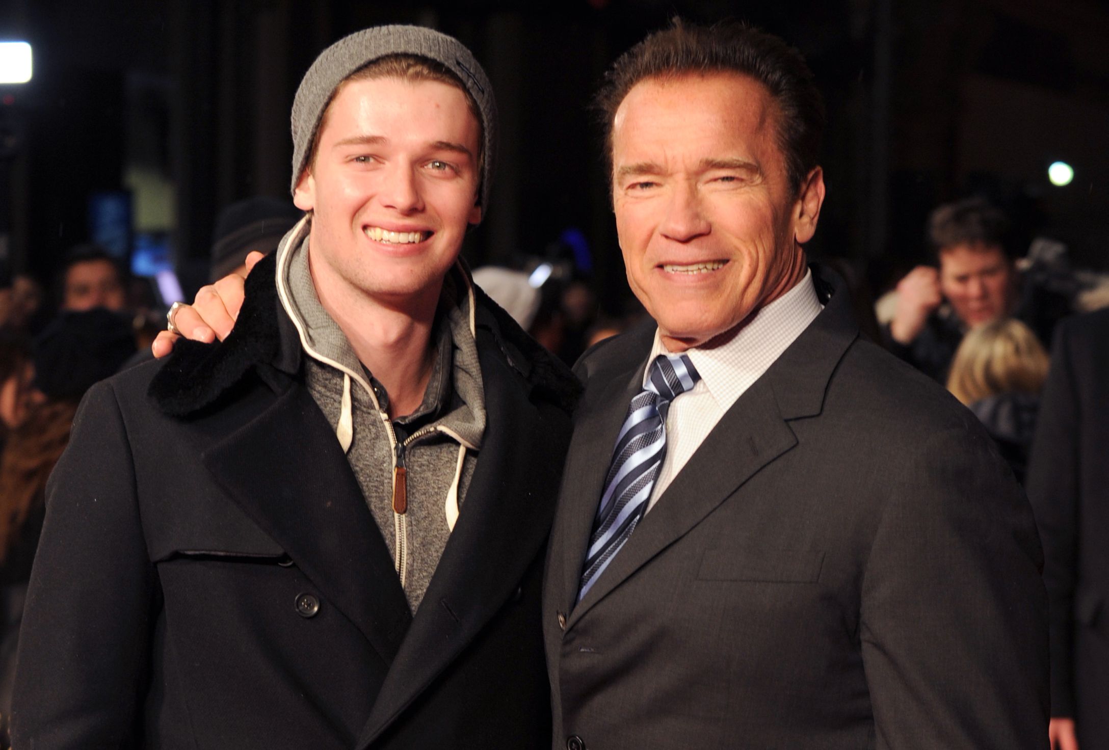 Slide 19 of 28: 'The Last Stand' film premiere, London, Britain - 22 Jan 2013