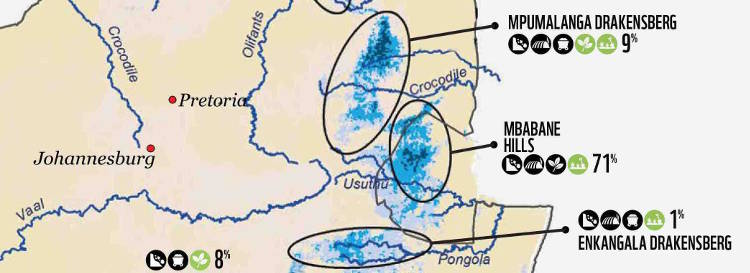Mabola is part of the Enkangala national freshwater ecosystem priority area.