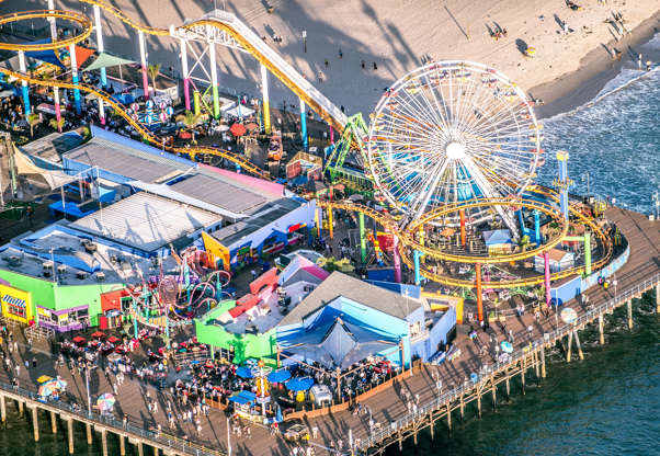 ÎÎ¹Î±ÏÎ¬Î½ÎµÎ¹Î± 94 Î±ÏÏ 100: Santa Monica pier