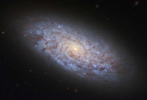Slide 11 of 86: The dwarf galaxy named NGC 5949 is seen in this NASA/ESA Hubble Space Telescope image. Image released on August 11.