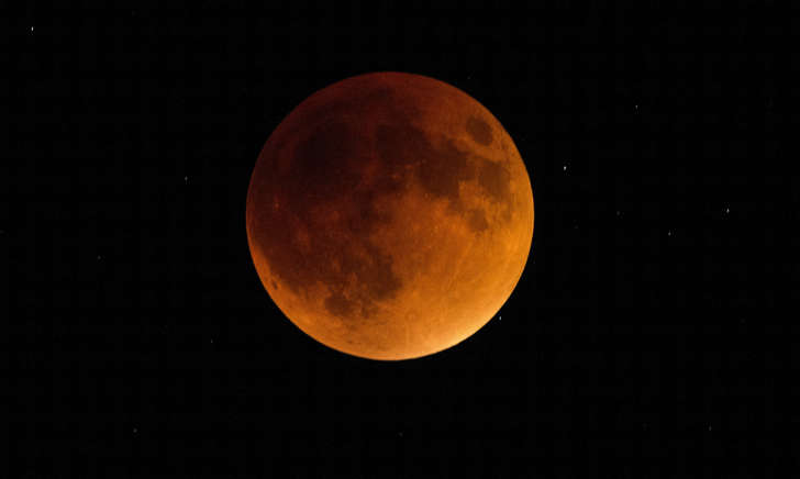 A lunar eclipse in 2015. The moon will once again be a special sight on Jan. 31, 2018.