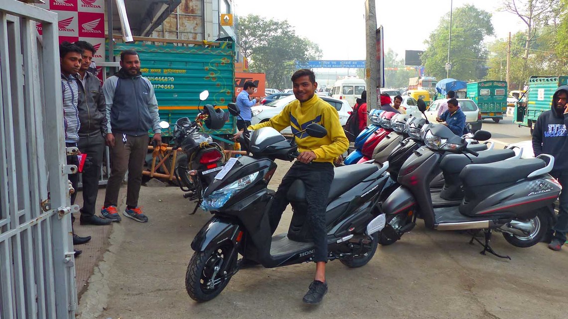 ホンダのスクーターがインドで爆走する理由 現地独特の価値観に寄り添い 地道に拡大
