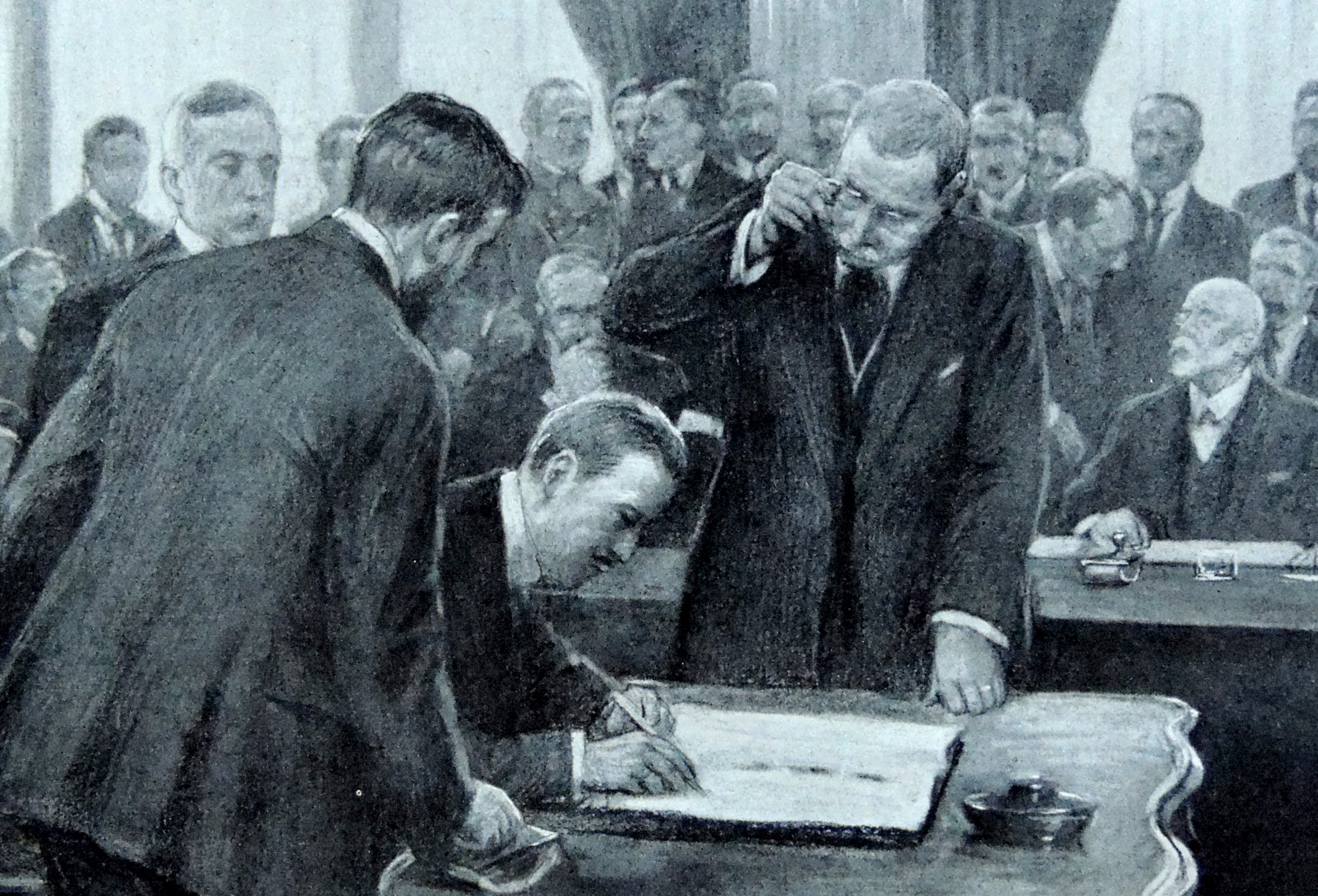 Версальская конференция. Treaty of Versailles. Подписание Версальского мирного договора. Подписание Версальского договора после первой мировой. Подписание Версальского договора картина.