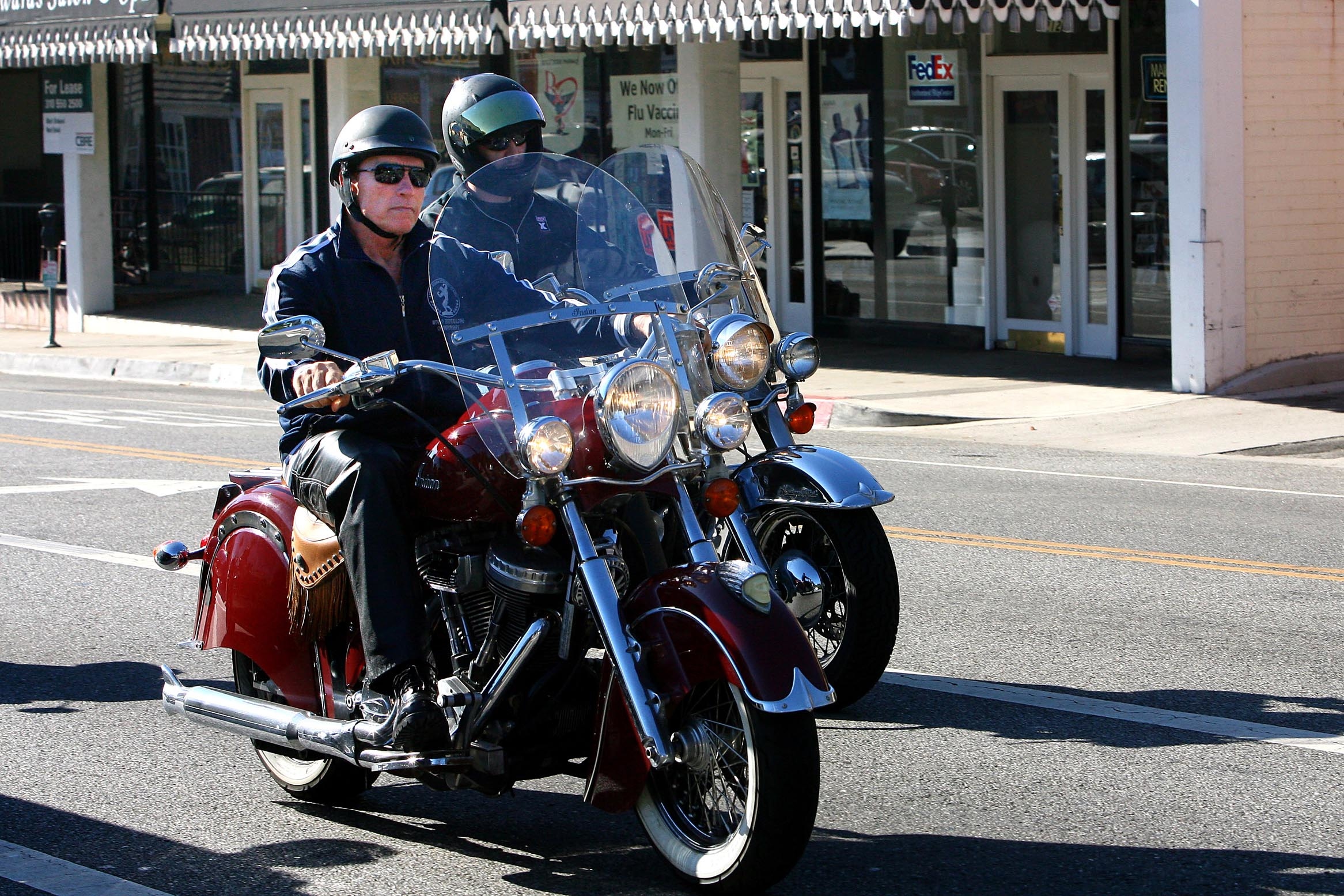 バイク好きなハリウッドスターたち