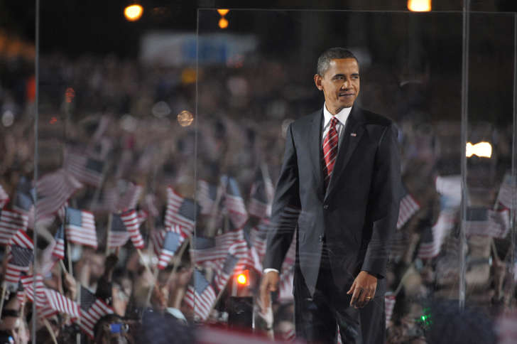 UNITED STATES - NOVEMBER 05:  Barack Obama campaign coverage.  (Photo by Preston Keres/Washington Post/Getty Images)