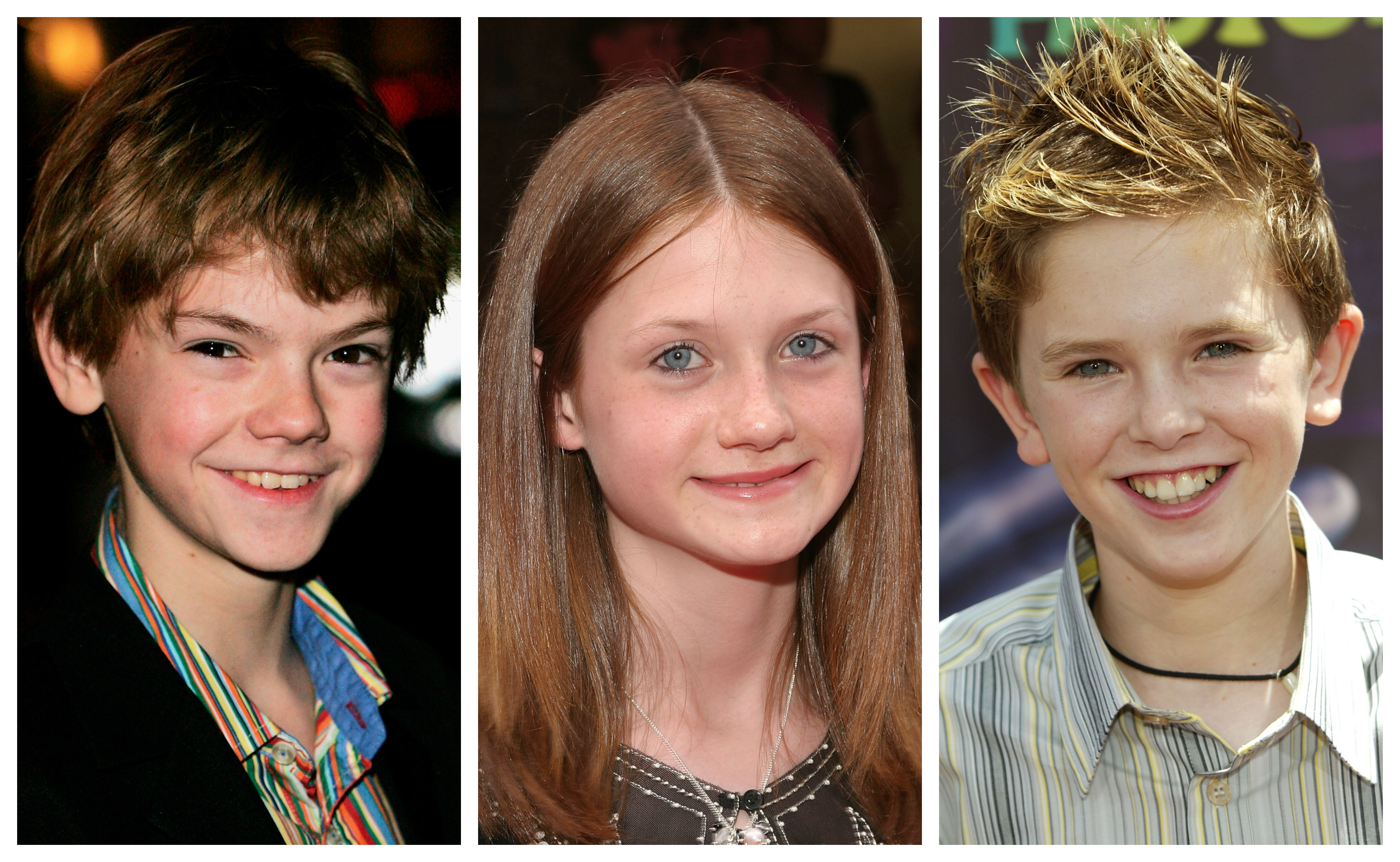 Then and now British child actors all grown up!
