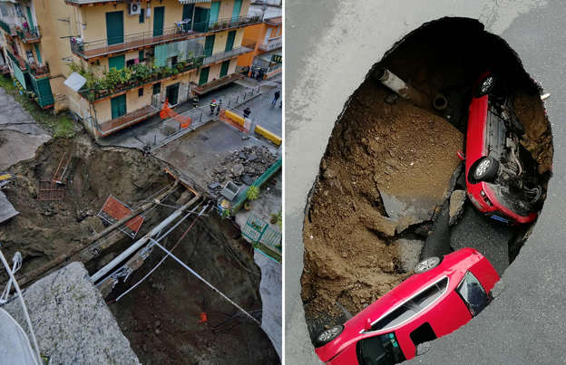 Incredible Photos Of Sinkholes Around The World