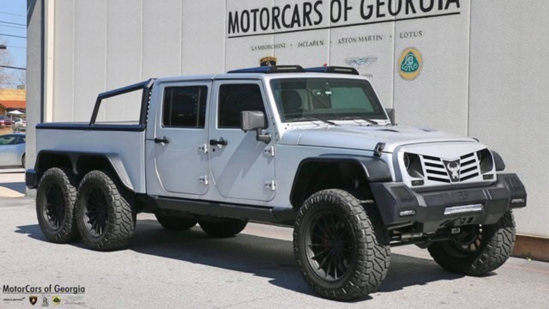 Bonkers 6x6 Hemi Powered Jeep Wrangler Can Be Yours For 270k
