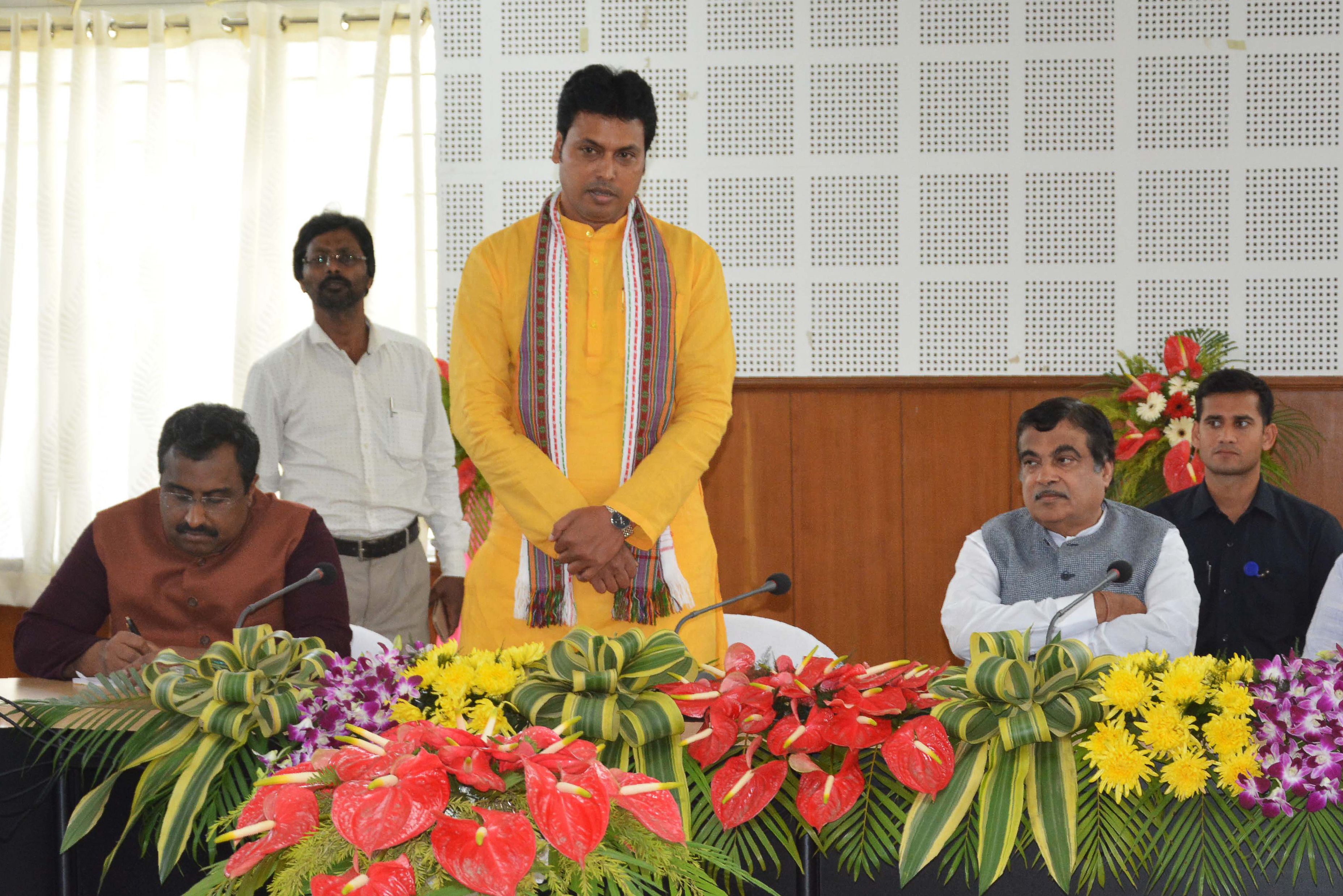 Now, Biplab Deb's duck theory