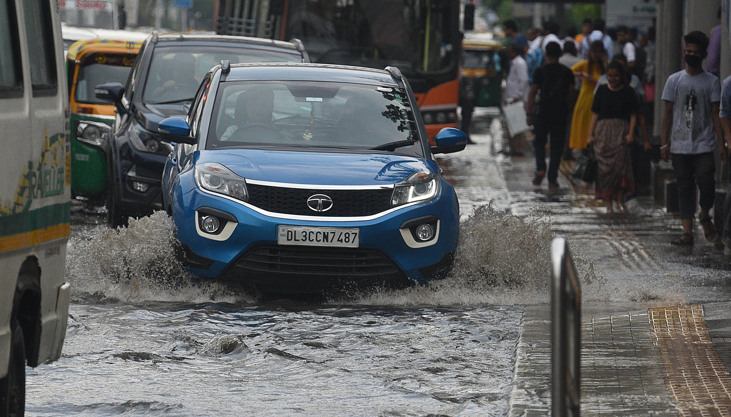Heavy Rains Lash Delhi