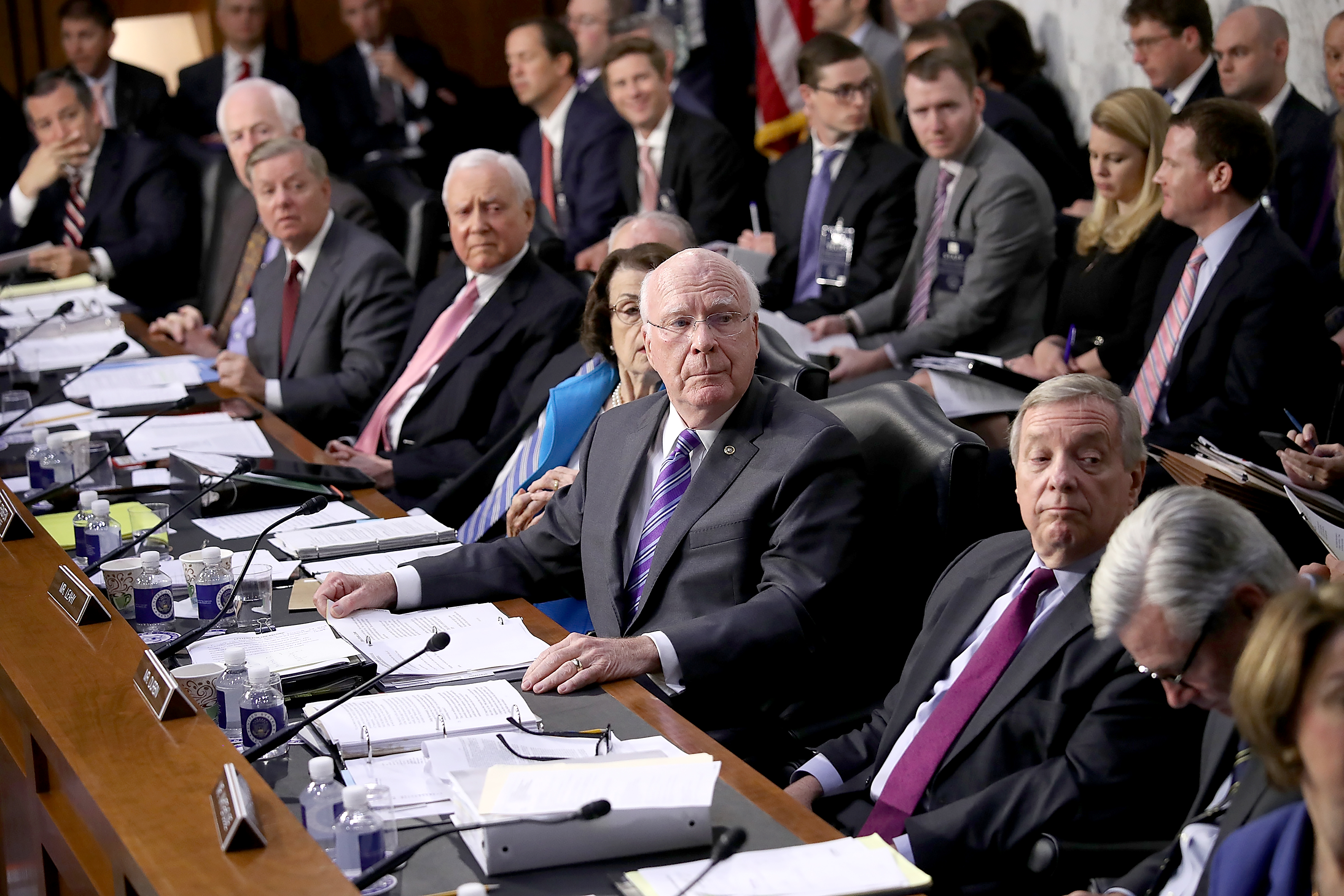 Image result for photos of us senate judiciary committee brett kavanaugh witnesses