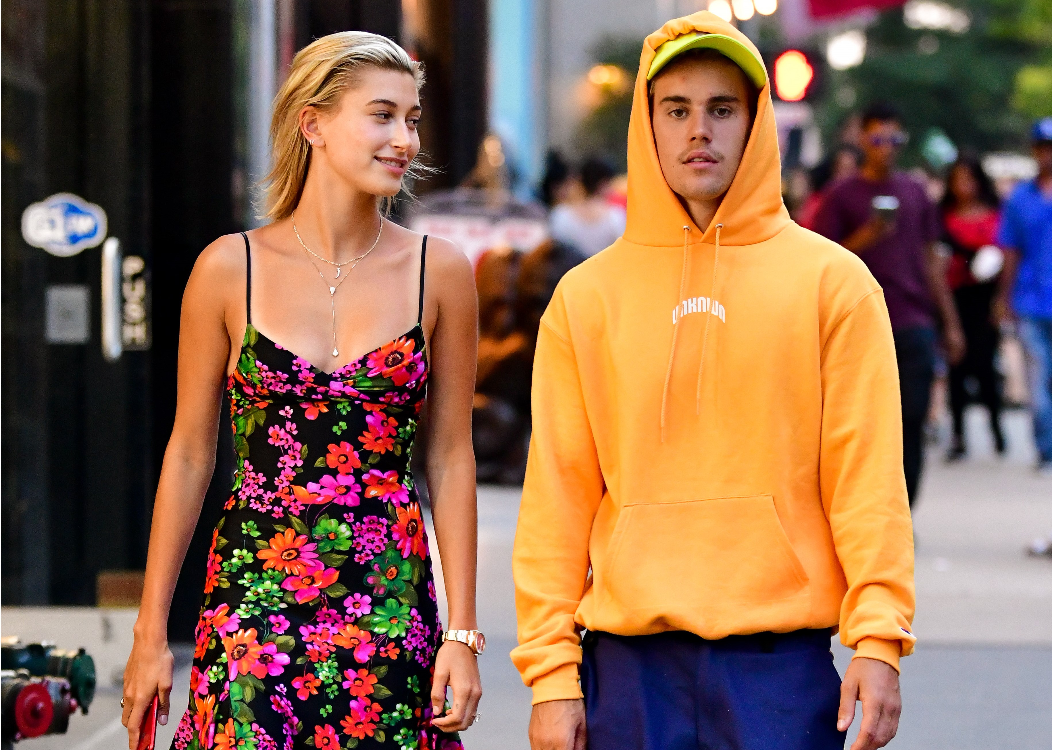 Justin Bieber And Hailey Baldwin Out And About Together