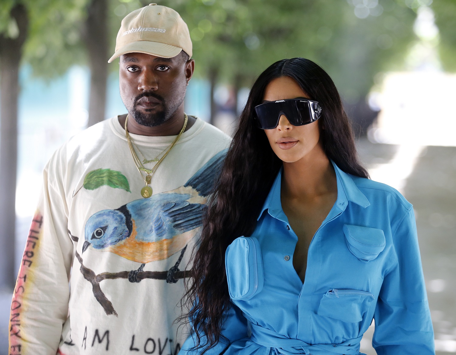 Kim Kardashians Surrogate Seen Taking Out The Rubbish As She