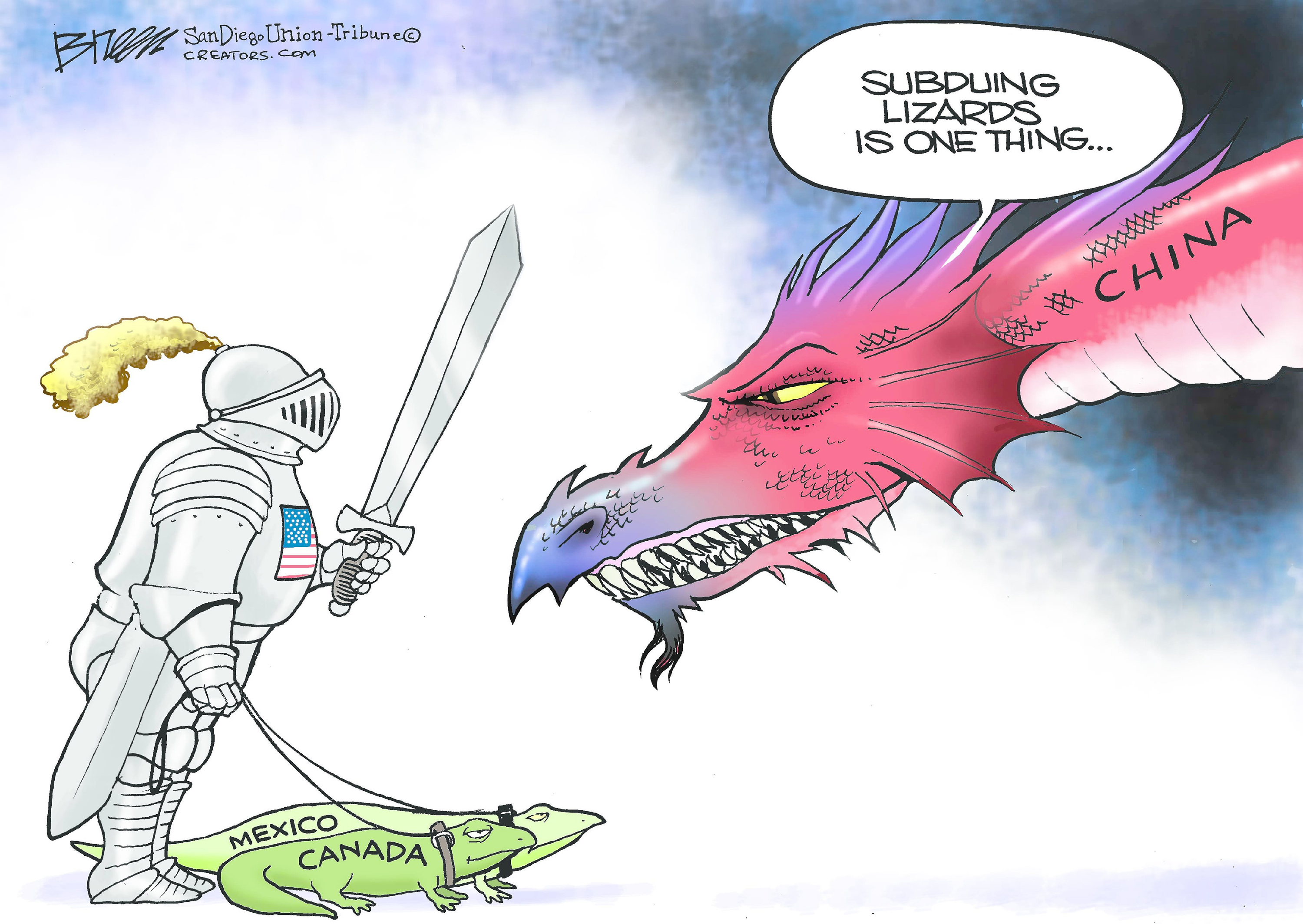 Slide 42 of 92: Steve Breen/The San Diego Union-Tribune