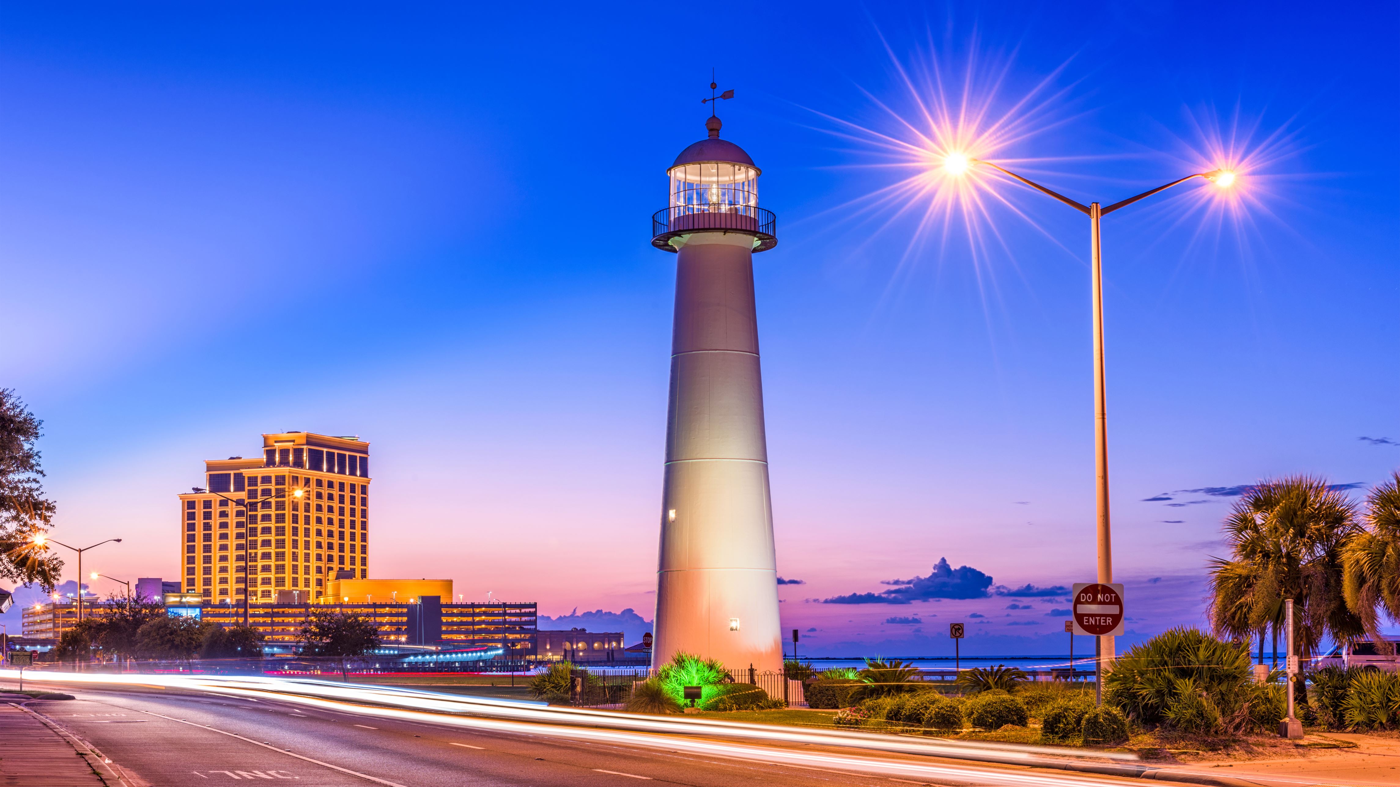 Slide 11 of 23: Biloxi, Mississippi, USA at Biloxi Lighthouse.