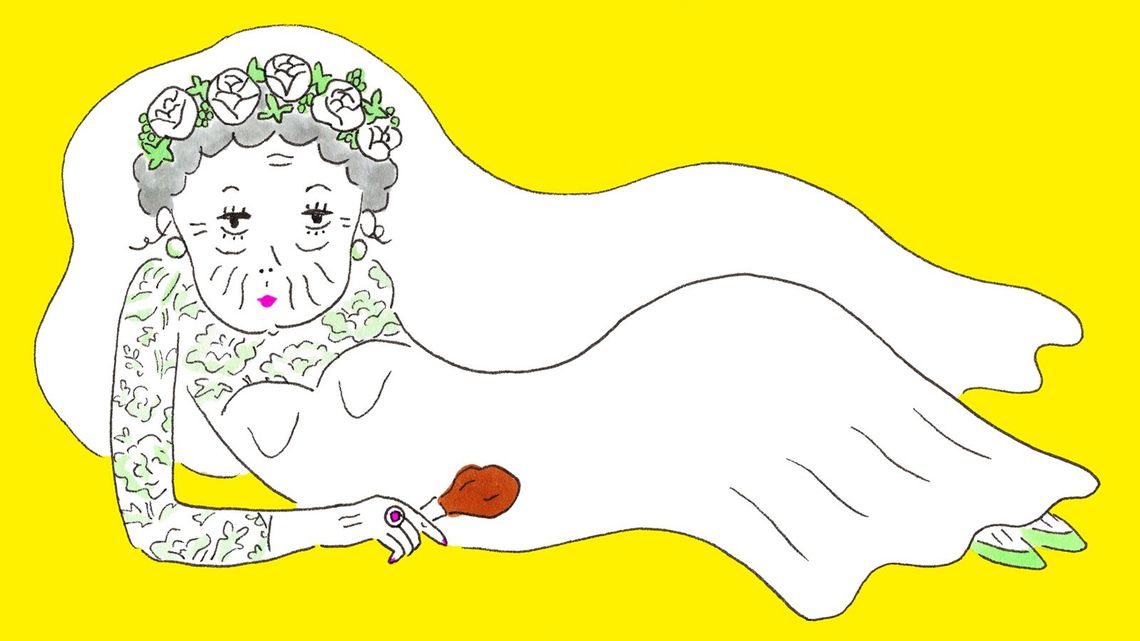 通夜にフライドチキンを食べる一家のヒミツ ツイッターアイコンは 夫のおばあちゃん