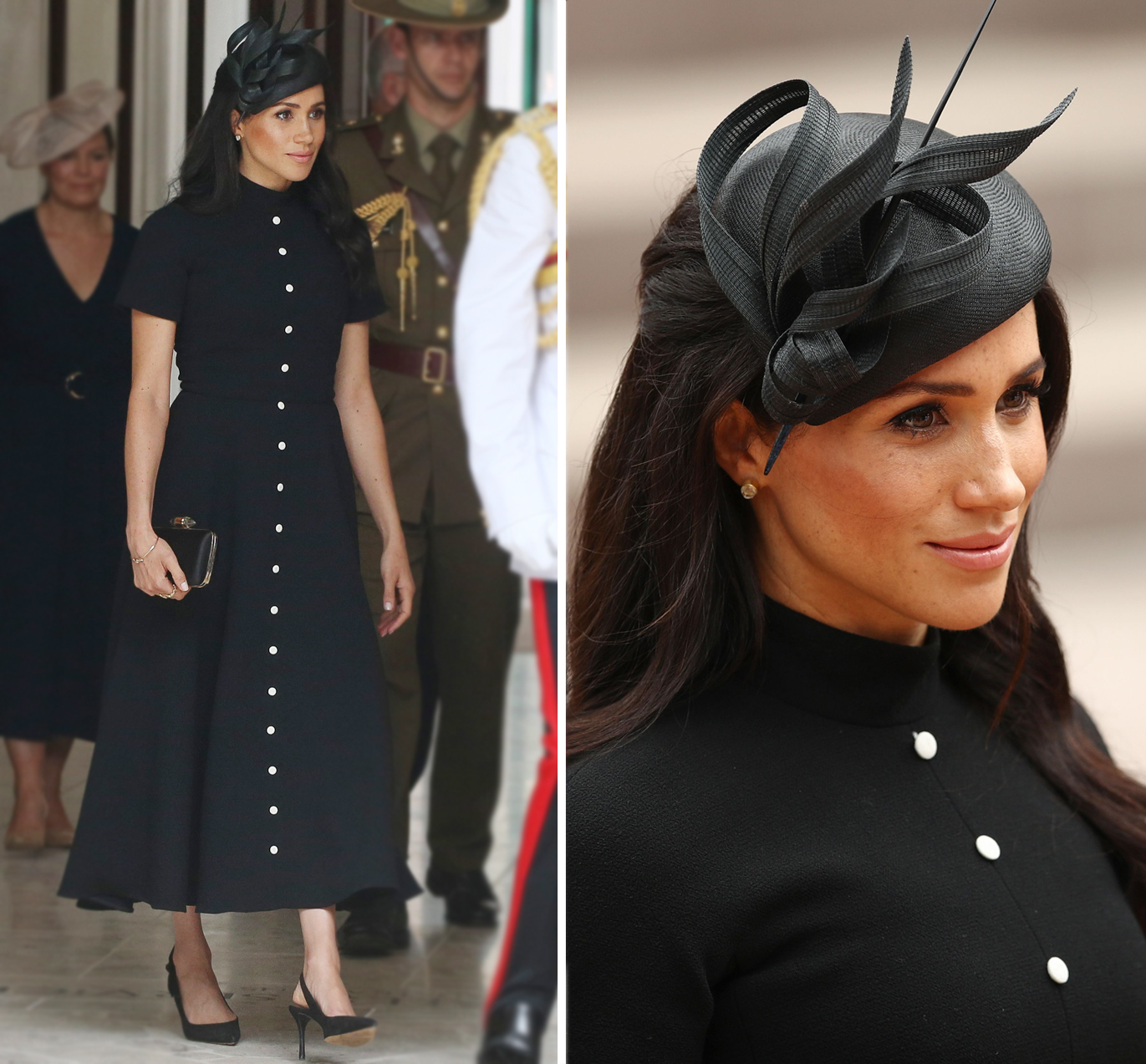 女優から王妃へ 英メーガン妃のファッション ビフォーアフター